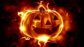 Halloween Pumpkin 4K