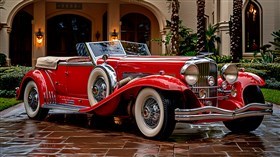 4K 1920s Style Duesenberg