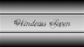 Windows Seven-simple silver