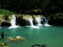 the lagoon waterfall