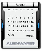 Alienware calendar