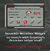 Attacker Weather Widget