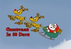 Santa Sleigh Countdown