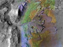 Jezero Crater on Mars