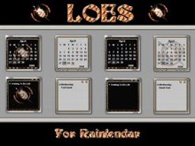 L.O.E.S Rainlendar Pack