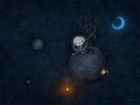 Halloween on a Little Planet