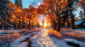 Our First Snow