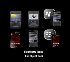 Modern BlackBerry Icons