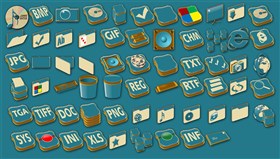 FMT Blue Iconpackage
