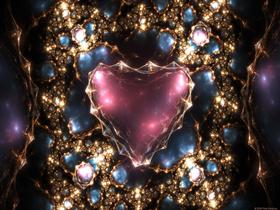 Crystal Heart by Zueuk