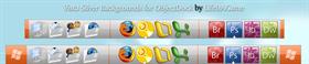 Vista Silver Backgrounds OD