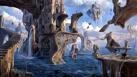 surreal landscape