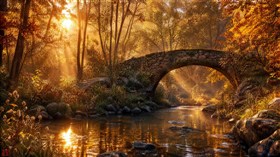A river bridge