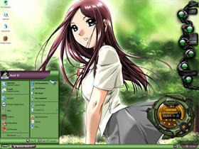 Anime Green Style
