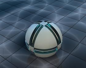 White ball HDRI