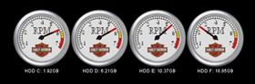 ADS DX Harley Specjal Edition HDD meter