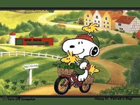 Snoopy St. Patrick's Day