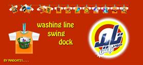 washing line swing dock