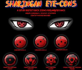 Sharingan Eye-cons