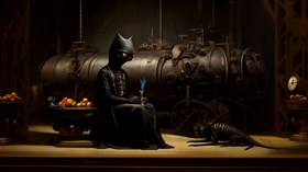 black cat watcher
