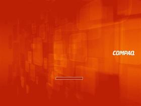 Orange Compaq Wall