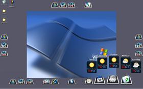 Silver Screen Perspective Tiles