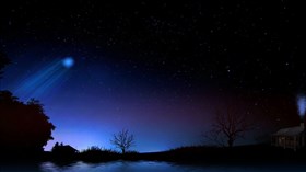 Spectacular Blue Night