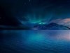 Blue Water Aurora Borealis