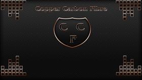 Copper Carbon Fibre Logonvista