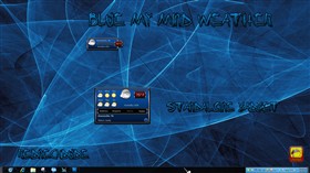 Blue My Mind Weather Gadget