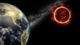 Earth and Sun