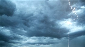 Storm Clouds Lightning