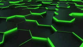 Hexagon Green