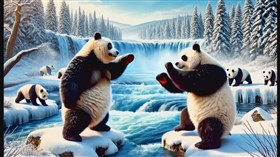 4K Panda Play
