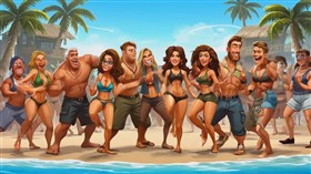 4K Beach Dance