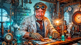 4K AzDude Mad Scientist