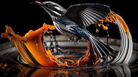 4K Bird Bath