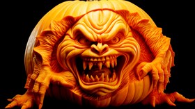 4K Evil Pumpkin