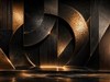4K Gold Black Back