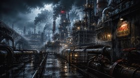 4K Industrial Plant 83