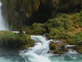 the cave waterfall