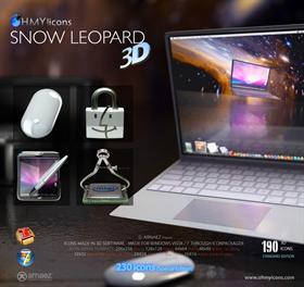 Snow Leopard 3D