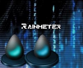 Carbon Fiber Rainmeter OD Icons