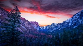 Yosemite Valley in Winter