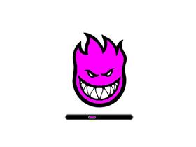 Spitfire logo bootskin pink