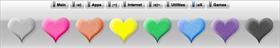 Speckled Heart Pngs