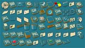 FMT Blue Iconpackage