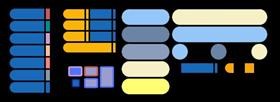 LCARS+ Blank Button Pack
