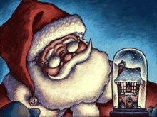 Santa At North Pole