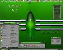 My KRYPTONITE desktop